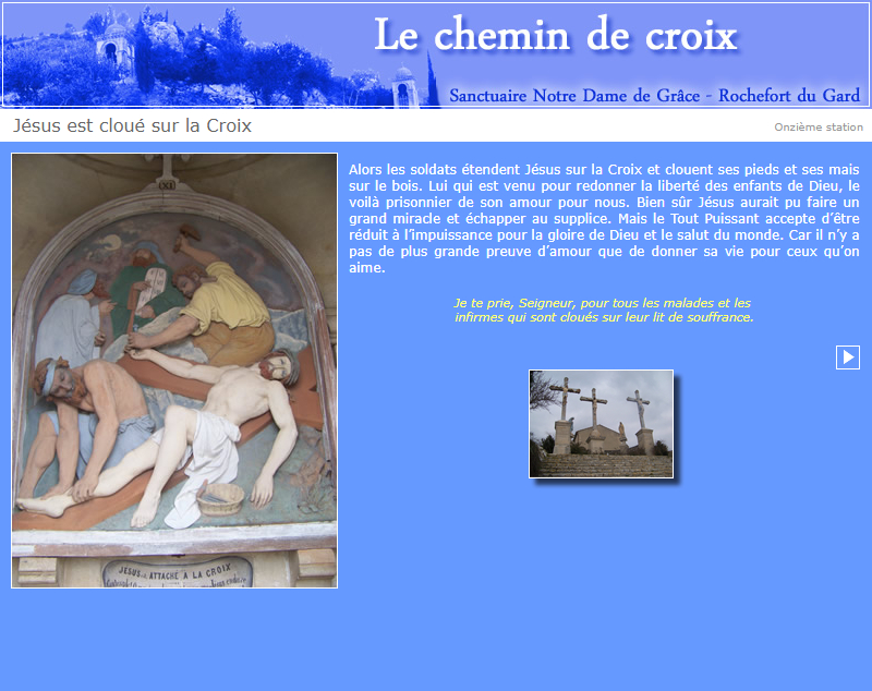 Vers la douzième station