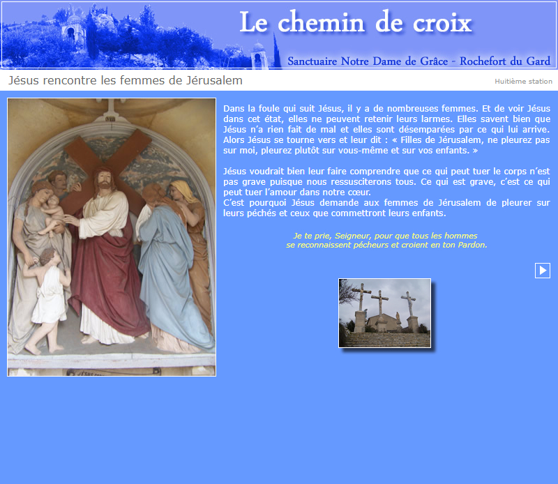 Vers la neuvième station